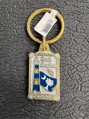 South Carolina Blue & Gold Keychain Card Holder